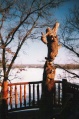 Bear Totem Pole